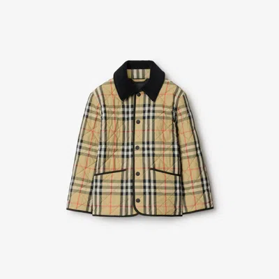 Burberry Check Quilted Nylon Barn Milo Jacket