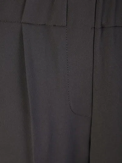 Brunello Cucinelli Cady Cropped Trousers Black