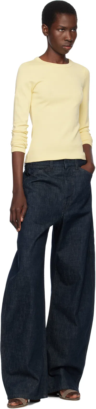 Flore Flore Yellow Max T-shirt In Yellow