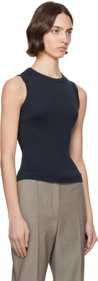 Flore Flore Navy Esmé Tank Top