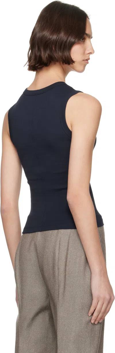 Flore Flore Navy Esmé Tank Top