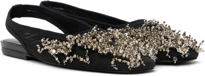 Dries Van Noten Beaded Slingback With Embellished Open Back