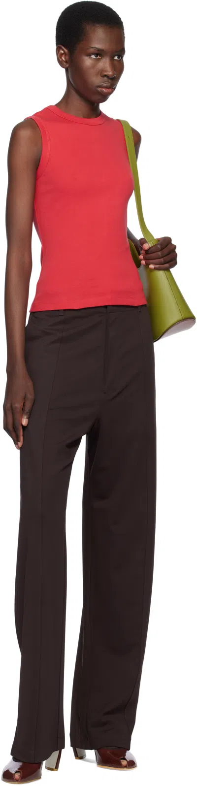 Flore Flore Red Esmé Tank Top In Red