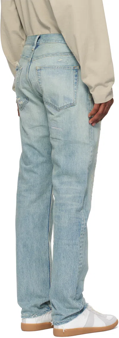 Fear Of God 5 Pocket Straight Leg In Blue