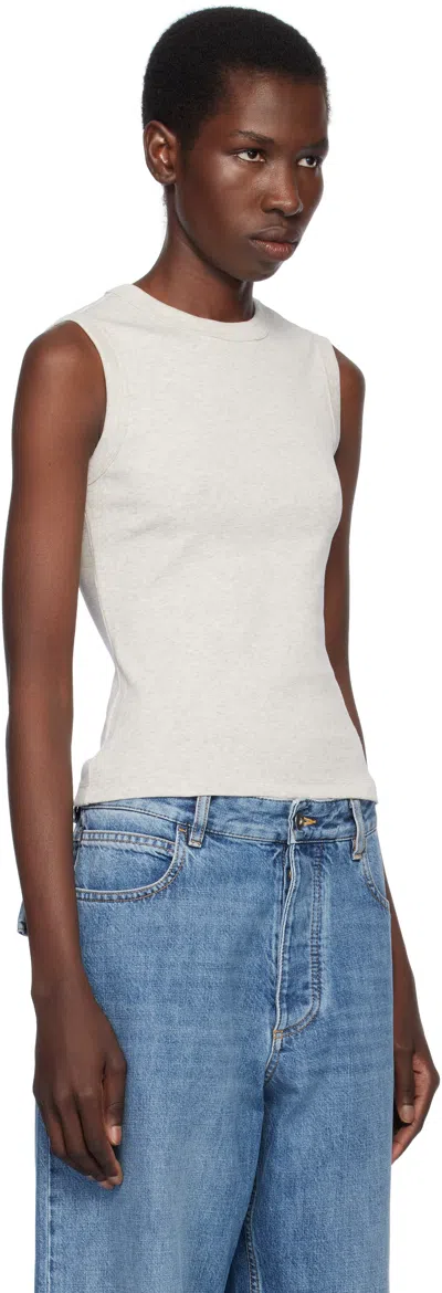 Flore Flore Gray Esmé Tank Top