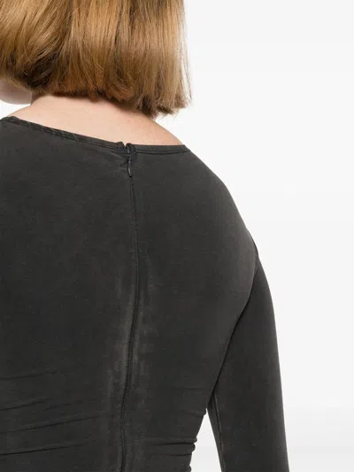 Entire Studios Whole Studios Ls Maxi Cotton Spandex Washed Black