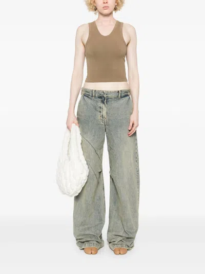 Entire Studios Whole Studios Cropped Tank Cork