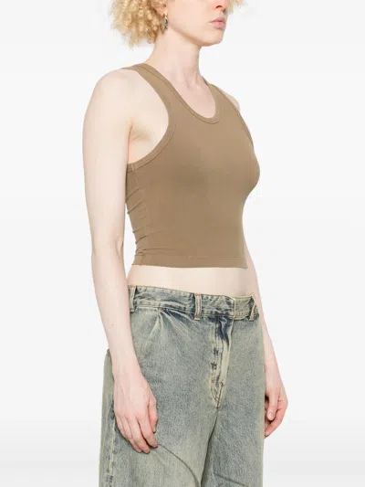 Entire Studios Whole Studios Cropped Tank Cork