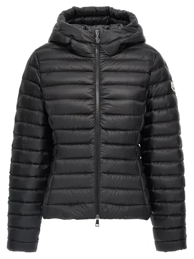 Moncler Ige Hooded Short Puffer Jacket In Black