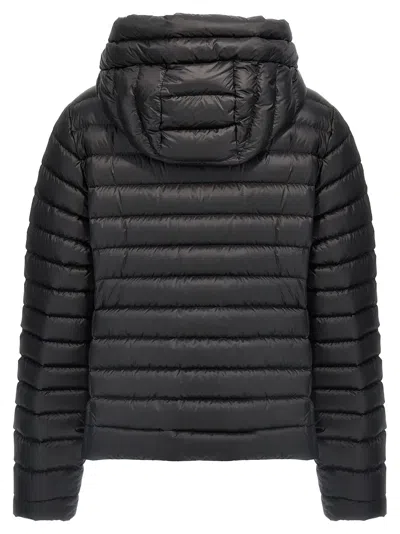 Moncler Ige Hooded Short Puffer Jacket In Black