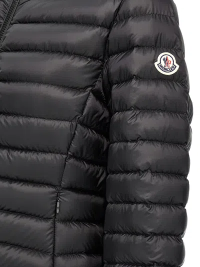 Moncler Ige Hooded Short Puffer Jacket In Black