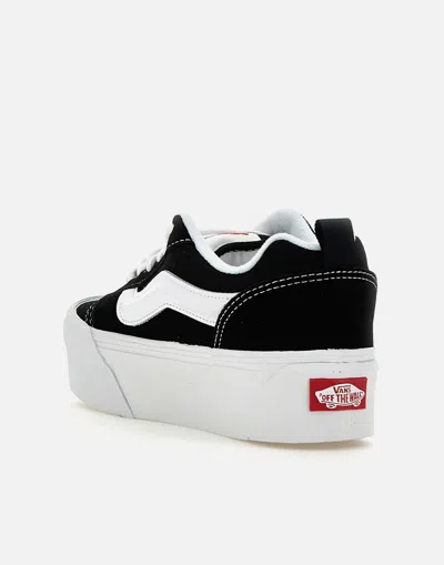 Vans Knu Stack Woman Sneakers Black Size 8 Leather In Black