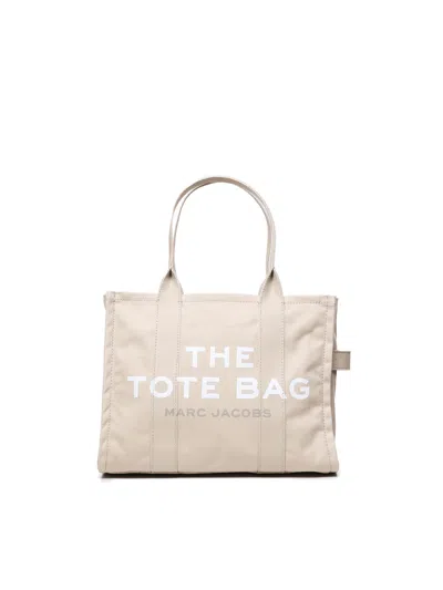 Marc Jacobs The Tote Bag Beige Cotton Bag