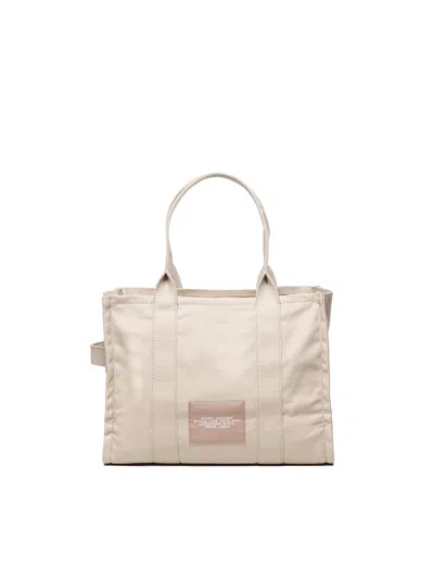 Marc Jacobs The Tote Bag Beige Cotton Bag