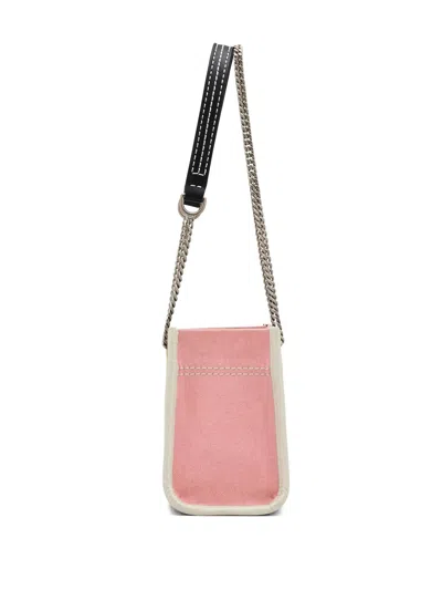 Marc Jacobs The Denim Chain Crossbody Tote Crossbody Bags Pink