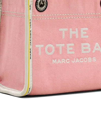Marc Jacobs The Denim Chain Crossbody Tote Crossbody Bags Pink