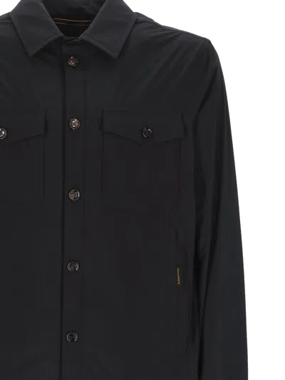 Moorer Button Front Jacket Pockets