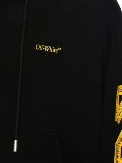 Off-white Off White Men Tape Arrow Hooded Sweatshirt