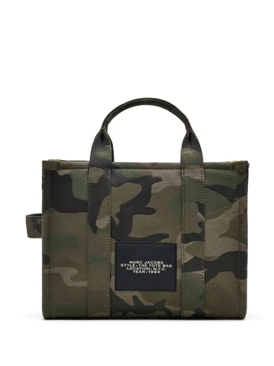 Marc Jacobs Camo Multi Shoulder Bag With Zip Closure