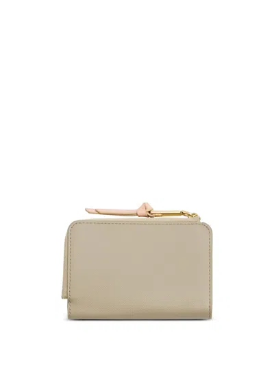 Marc Jacobs Slim Bifold Leather Wallet With Pocket