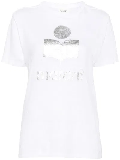 Isabel Marant Étoile Etoile Isabel Marant T-shirt Lino Logo Metal