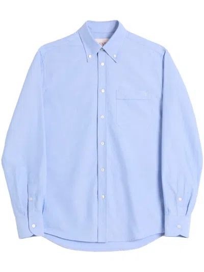 Valentino Vlogo Striped Cotton Shirt