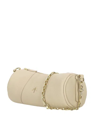 Manu Atelier Cylinder Bag With Chain Strap