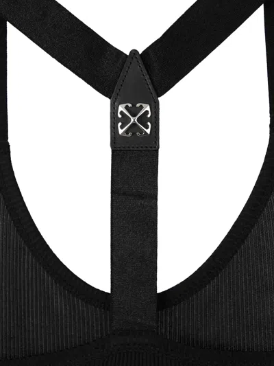 Off-white Round Collar Sleeveless Vest