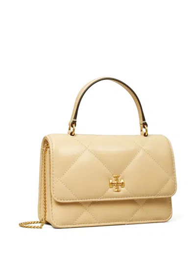 Tory Burch Mini Kira Diamond Quilt Top-handle Chain Wallet