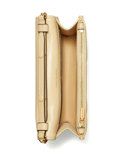 Tory Burch Mini Kira Diamond Quilt Top-handle Chain Wallet