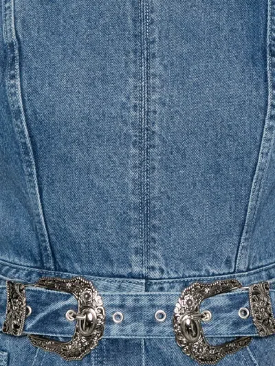 Marques' Almeida Marques Almeida Dresses In Blue