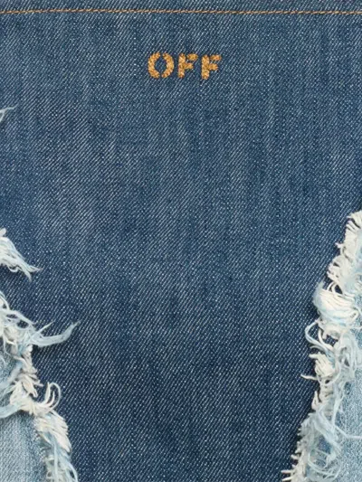 Off-white Off White Women Denim Doll Shorts