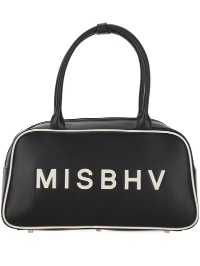 Misbhv Black Tote Bag In Black
