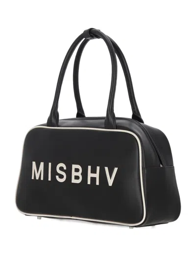 Misbhv Black Tote Bag In Black