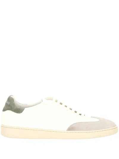 Stuart Weitzman Banner Sneakers With Durable Rubber Sole In White