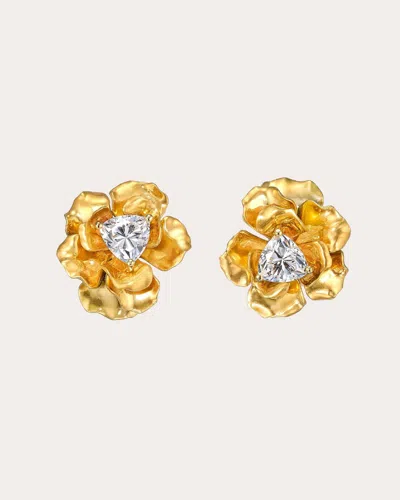 Anabela Chan 24k Yellow Gold Reine De Soleil Stud Earrings
