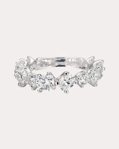 Anabela Chan Women's Diamond & 18k White Gold Milky Way Ring 18k Gold