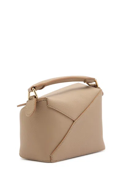 Loewe Puzzle Edge Small Top-handle Bag In Soft Grained Leather