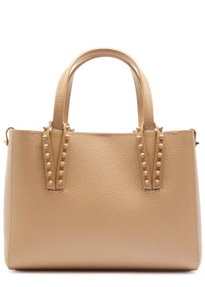 Christian Louboutin Cabata Soft East-west Mini Shoulder Bag In Grained Leather
