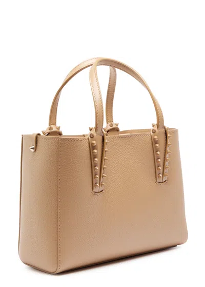 Christian Louboutin Cabata Soft East-west Mini Shoulder Bag In Grained Leather