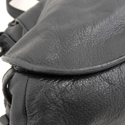 Pre-owned Celine Black Leather Handbag Shoulder Bag ()