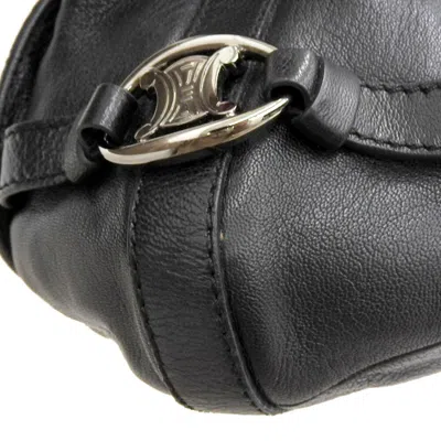 Pre-owned Celine Black Leather Handbag Shoulder Bag ()