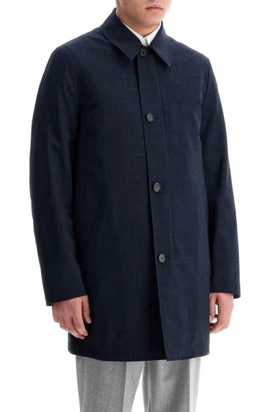PAUL SMITH LIGHTWEIGHT MAC JACKET WITH REMOVABLE VEST 