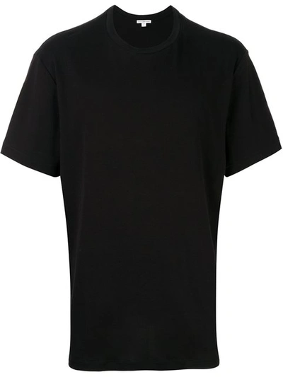 James Perse Lightweight Cotton Jersey T-shirt In Black