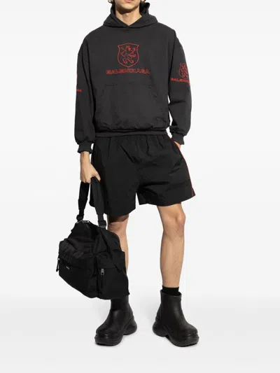 Balenciaga Black Crocs Edition Rubber Boots