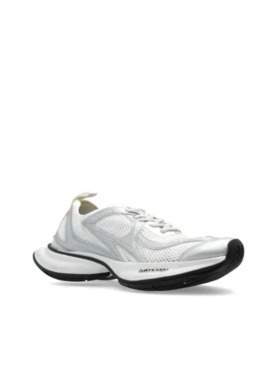 Balenciaga Two-tone Mesh And Fabric Circuit Sneakers