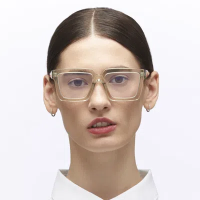 Kuboraum Mask K26 - Transparent Green Rx Glasses