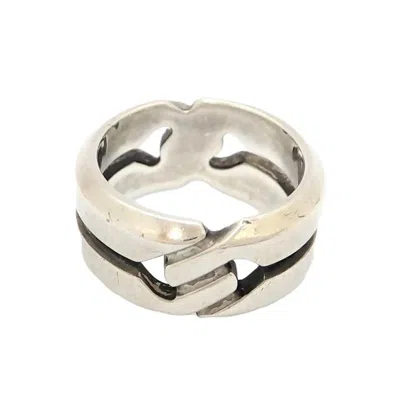 Pre-owned Gucci Silver Silver 925 Band Ring ()