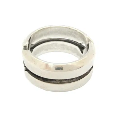 Pre-owned Gucci Silver Silver 925 Band Ring ()