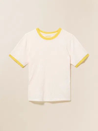 Faherty Sunwashed Regenerative Cotton Essential T-shirt